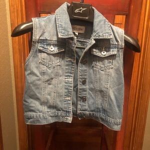 Girls denim vest - Revolt size L